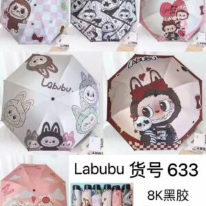 چتر دخترانه و پسرانه طرح لبوبو