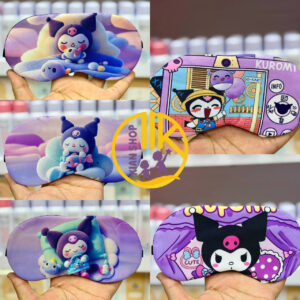 چشم بند فانتزی خواب دخترانه طرح کرومی